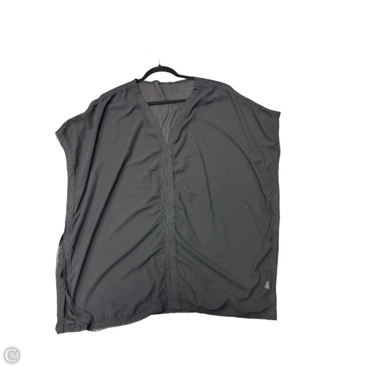 Swimwear Cover-up By Clothes Mentor In Black, Size: Osfm