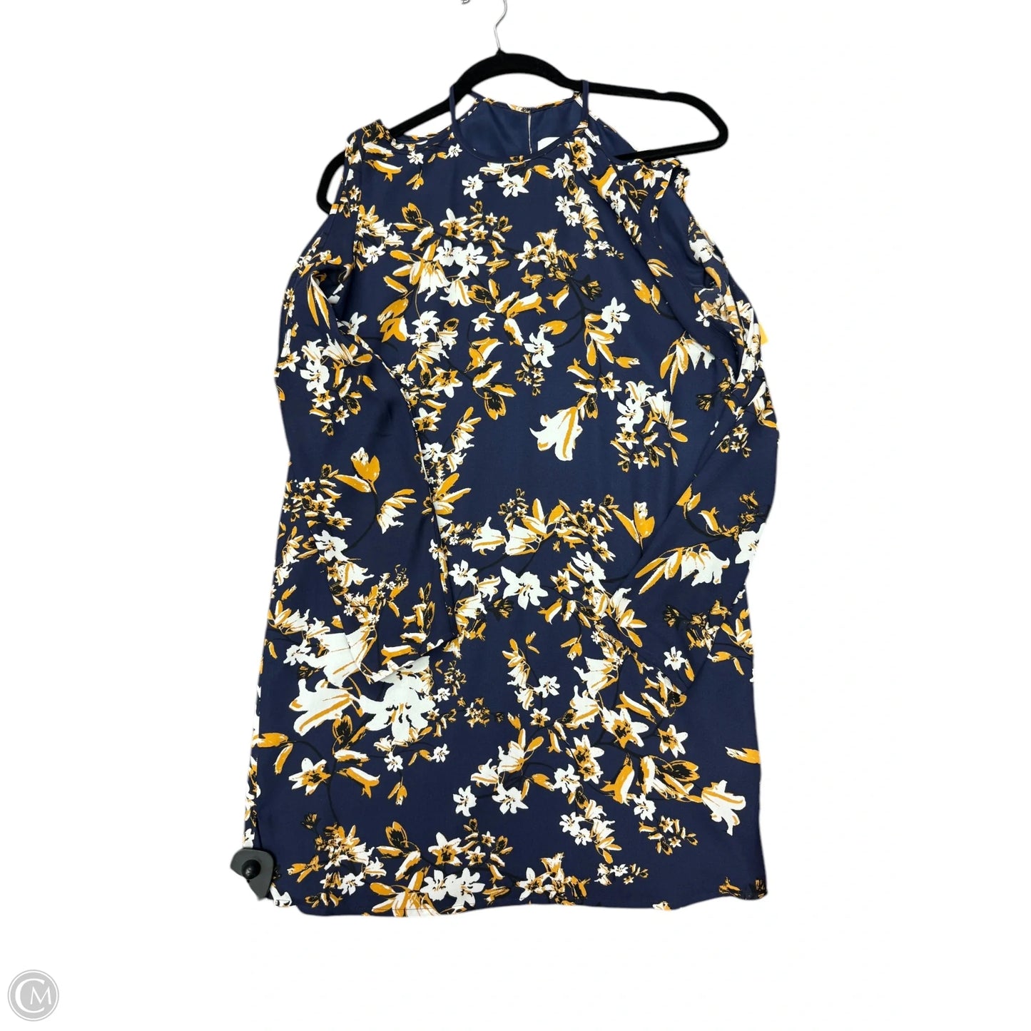 Dress Casual Midi By Ali And Jay In Blue & Yellow, Size: 2