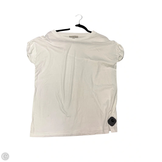 Top Short Sleeve Designer By All Saints In White, Size: M