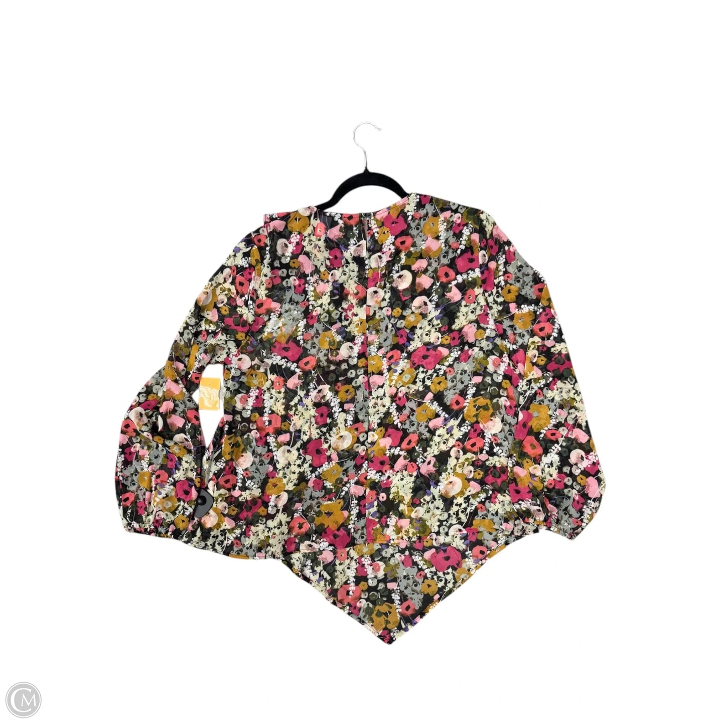 Top Long Sleeve By Clothes Mentor In Floral Print, Size: M