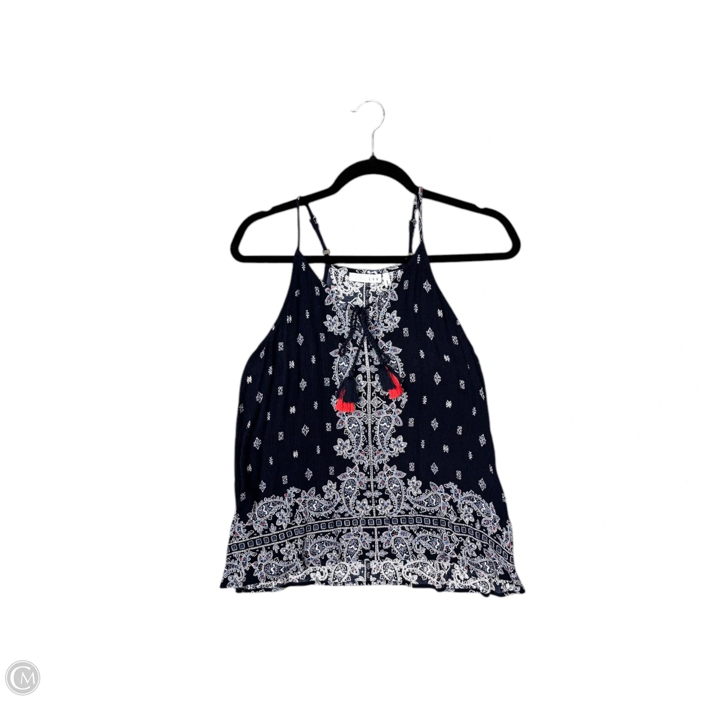 Tank Top By Clothes Mentor In Navy, Size: L