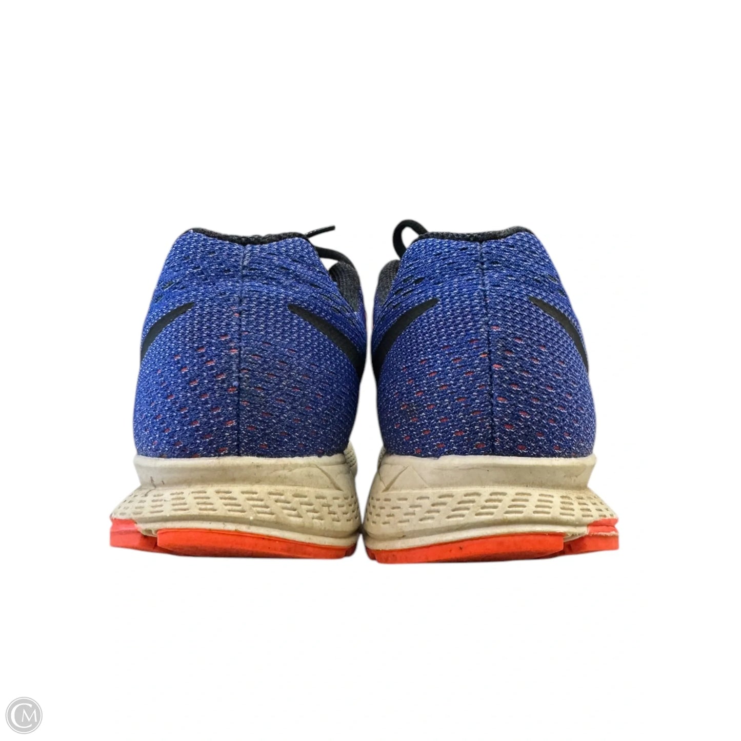 Shoes Athletic By Nike In Blue & Orange, Size: 6.5
