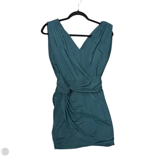 Dress Party Midi By Clothes Mentor In Green, Size: 8