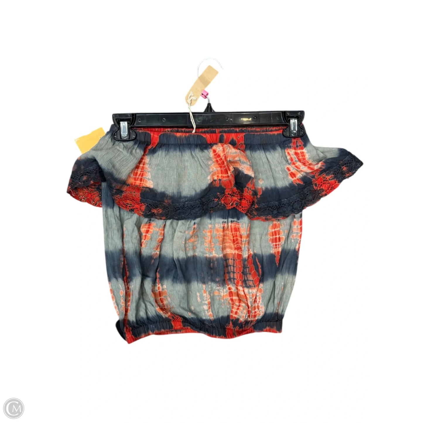 Top Sleeveless By Hippie Laundry In Blue & Red, Size: S