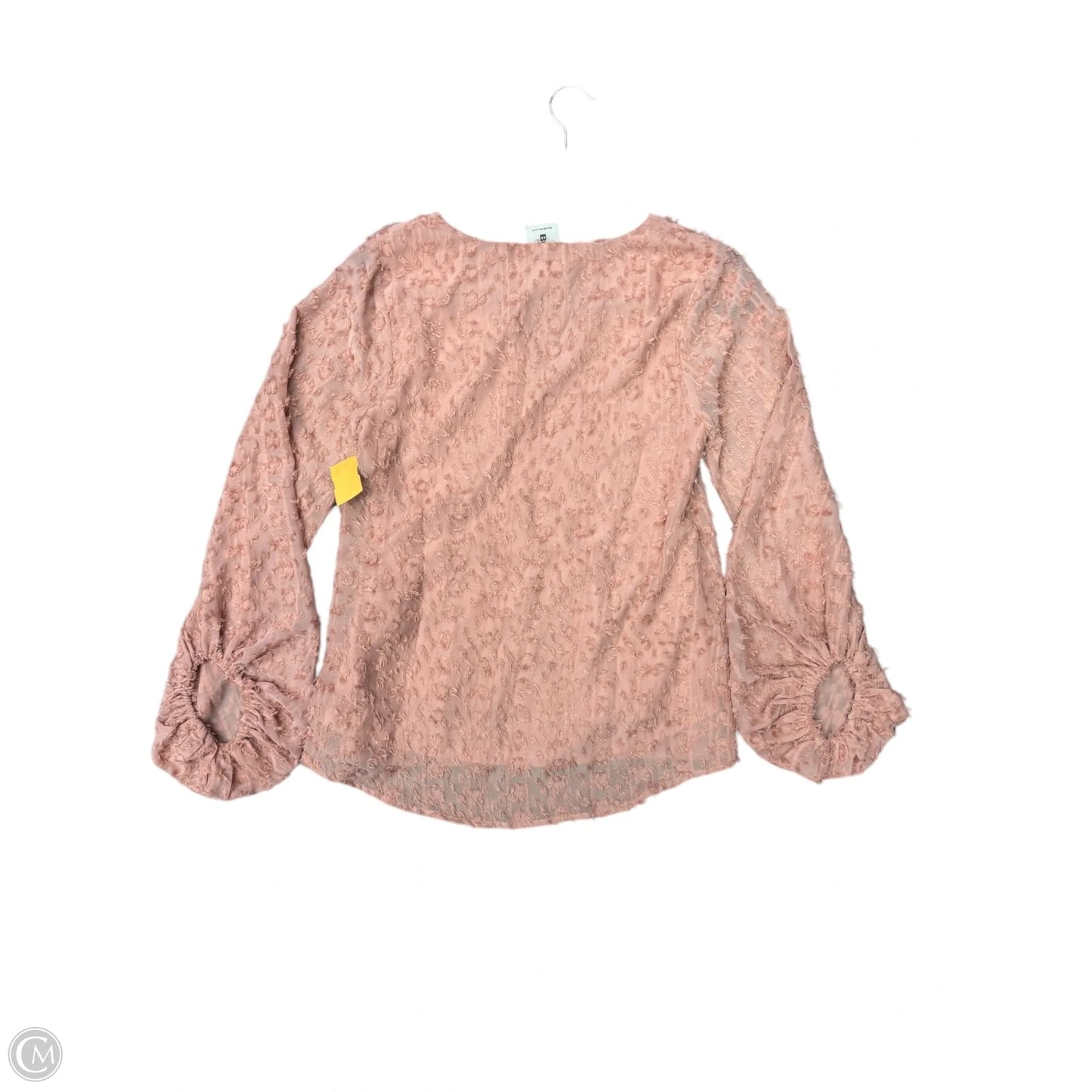 Top Long Sleeve By Flying Tomato In Pink, Size: Xs