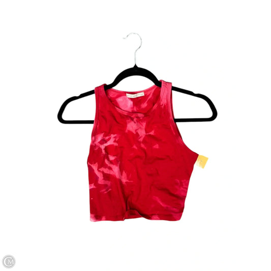 Athletic Tank Top By Clothes Mentor In Red, Size: L