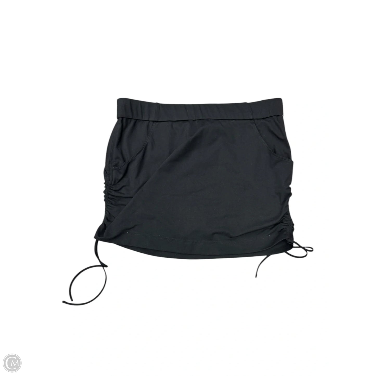 Skort By Nicole Miller In Black, Size: 14