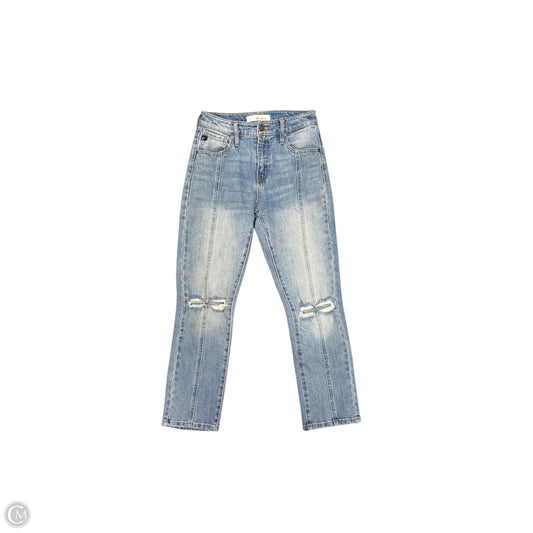 Jeans Straight By Kancan In Blue Denim, Size: 2