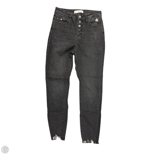 Jeans Skinny By Kancan In Black, Size: 2