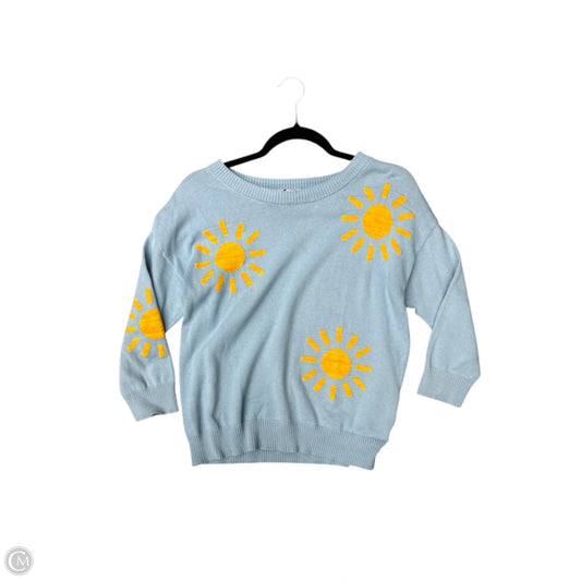 Top 3/4 Sleeve By Clothes Mentor In Blue, Size: Xs