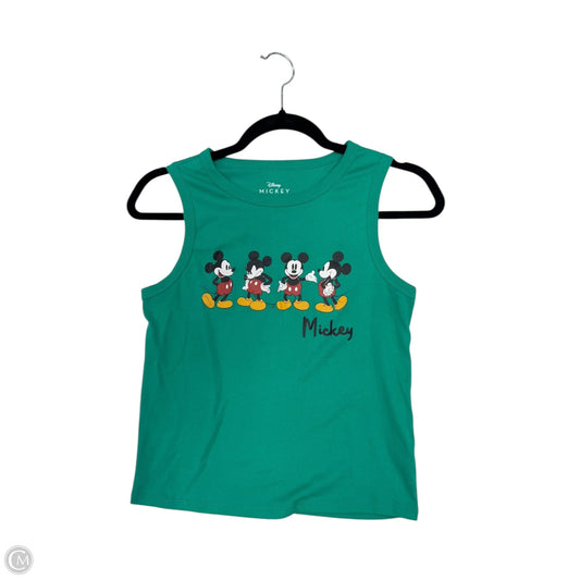 Tank Top By Disney Store In Green, Size: S