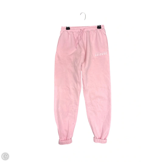 Pants Joggers By White Fox In Pink, Size: S
