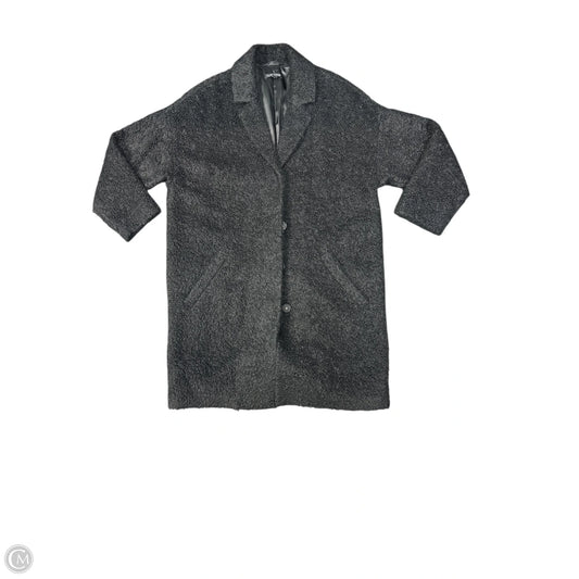 Coat Wool By Eileen Fisher In Black, Size: M