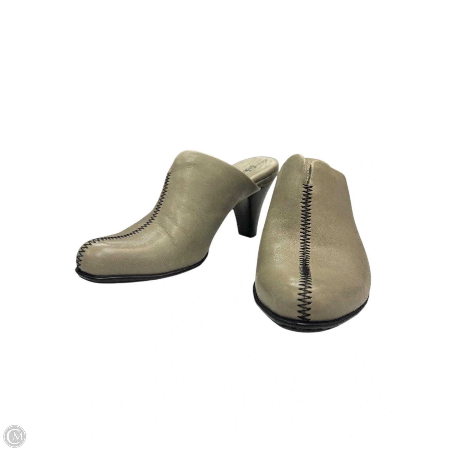 Shoes Heels Kitten By Clothes Mentor In Grey, Size: 6