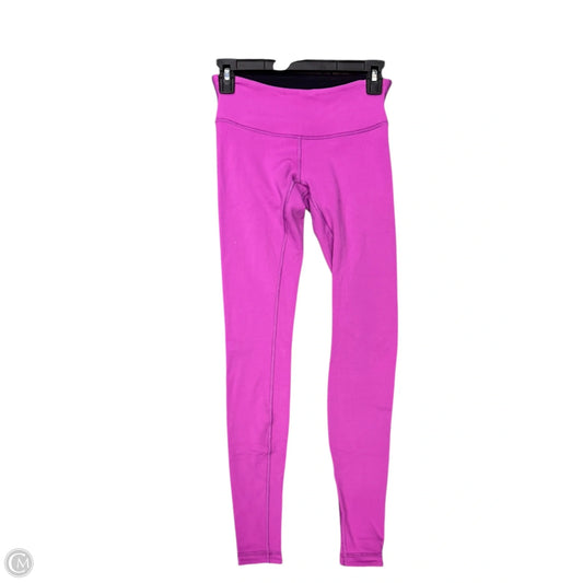 Athletic Leggings By Lululemon In Purple, Size: 4