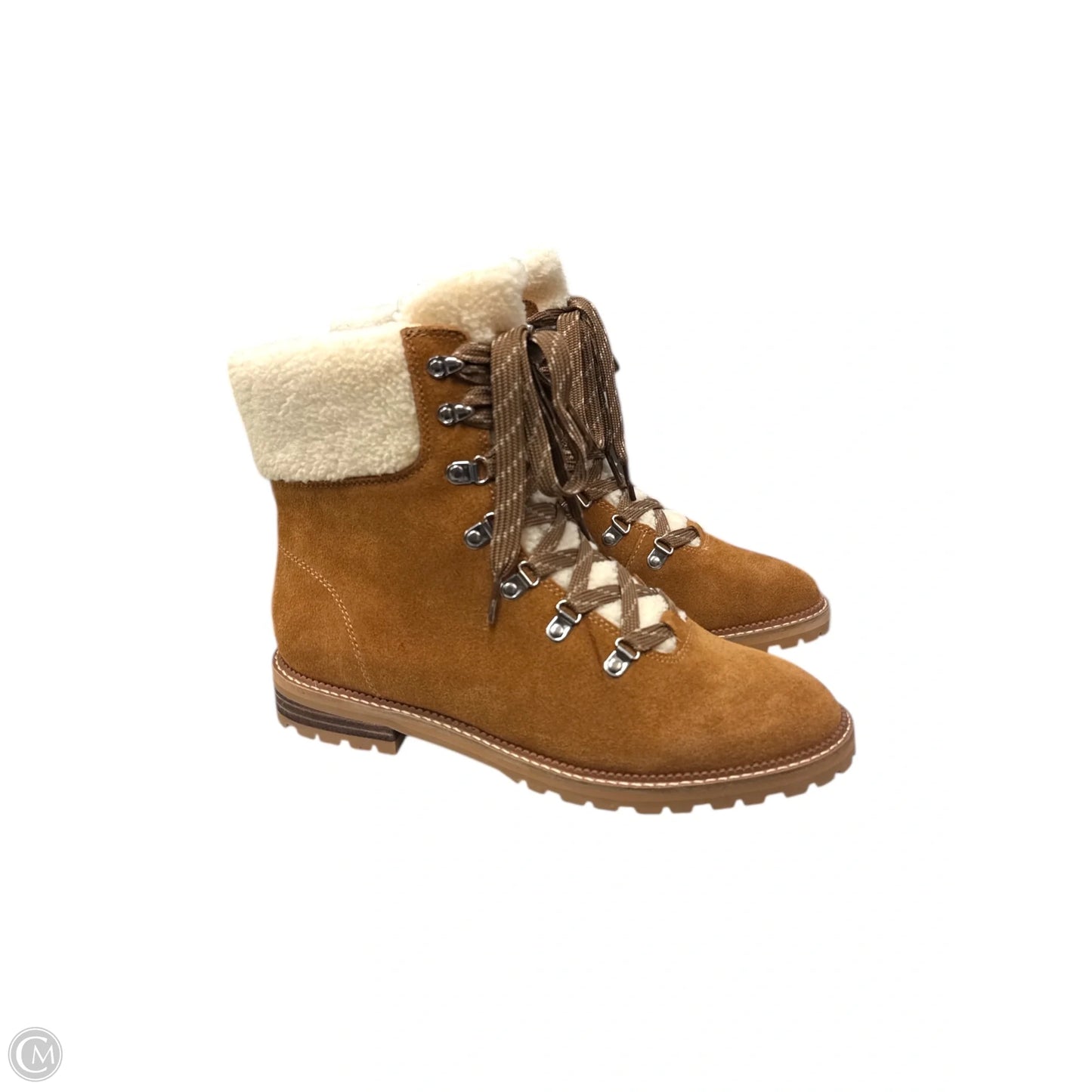 Boots Snow By Lands End In Brown, Size: 8.5
