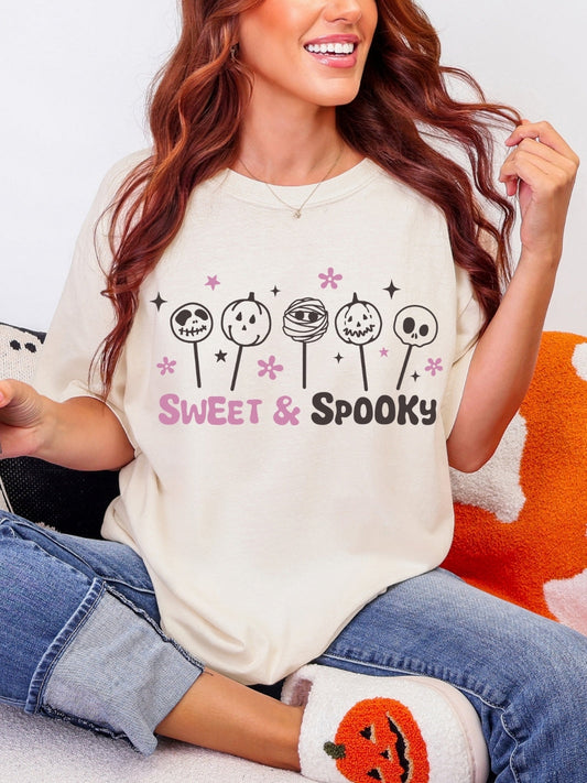 Comfort Colors Sweet and Spooky T-Shirt