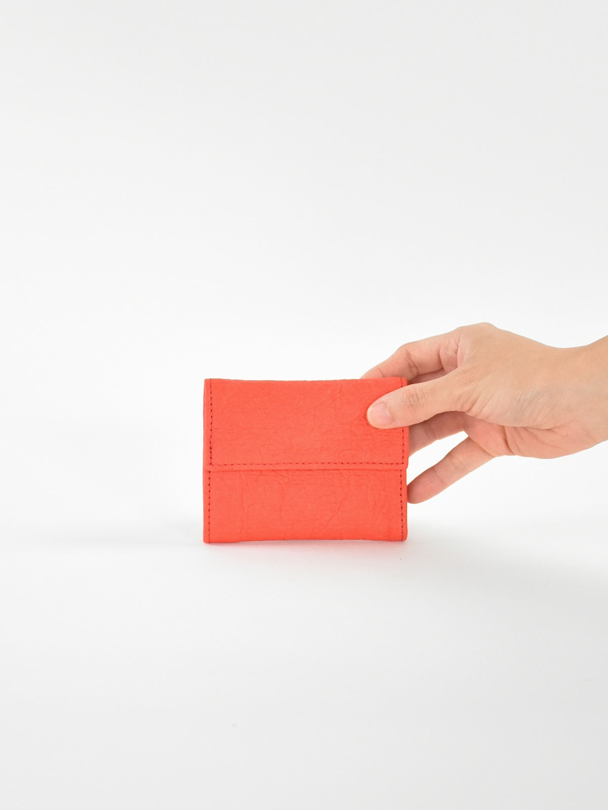 Piñatex Small Wallet, Paprika
