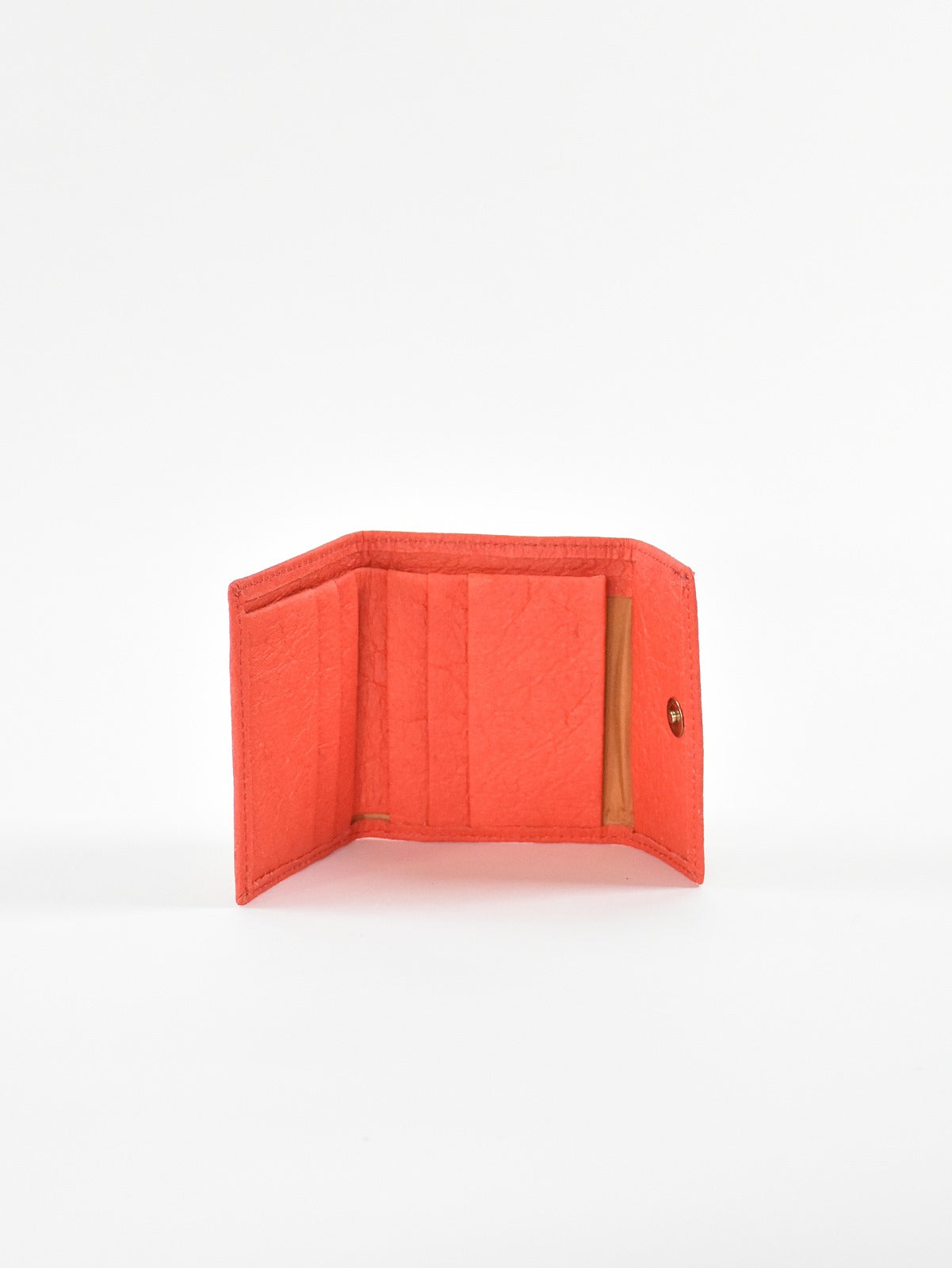 Piñatex Small Wallet, Paprika