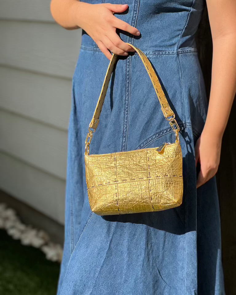 Baguette Runing Stitch, Gold