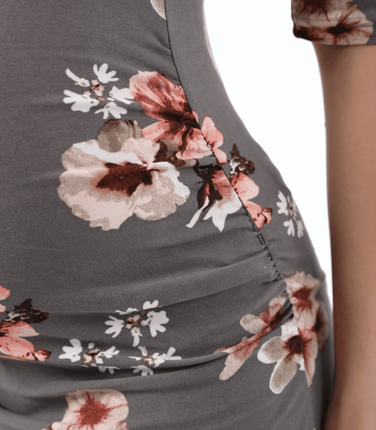 Ribbed Maternity Dress