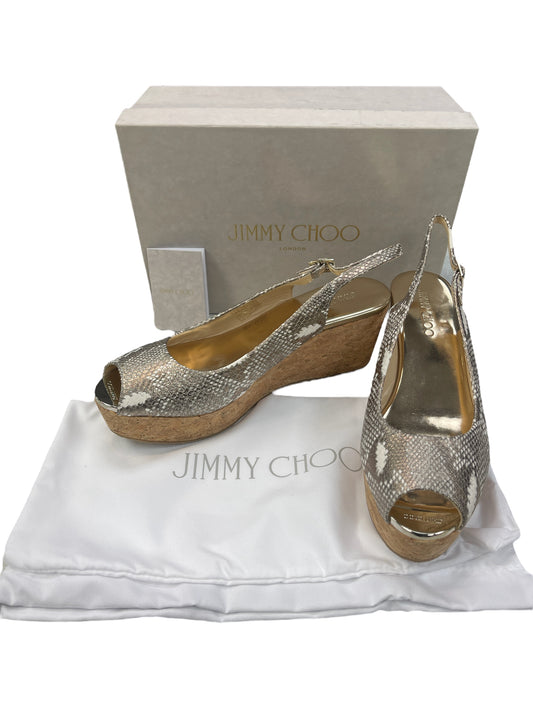 Sandals Luxury Designer By Jimmy Choo  Size: 12