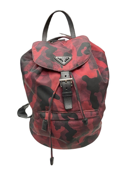 Backpack Designer By Prada  Size: Medium